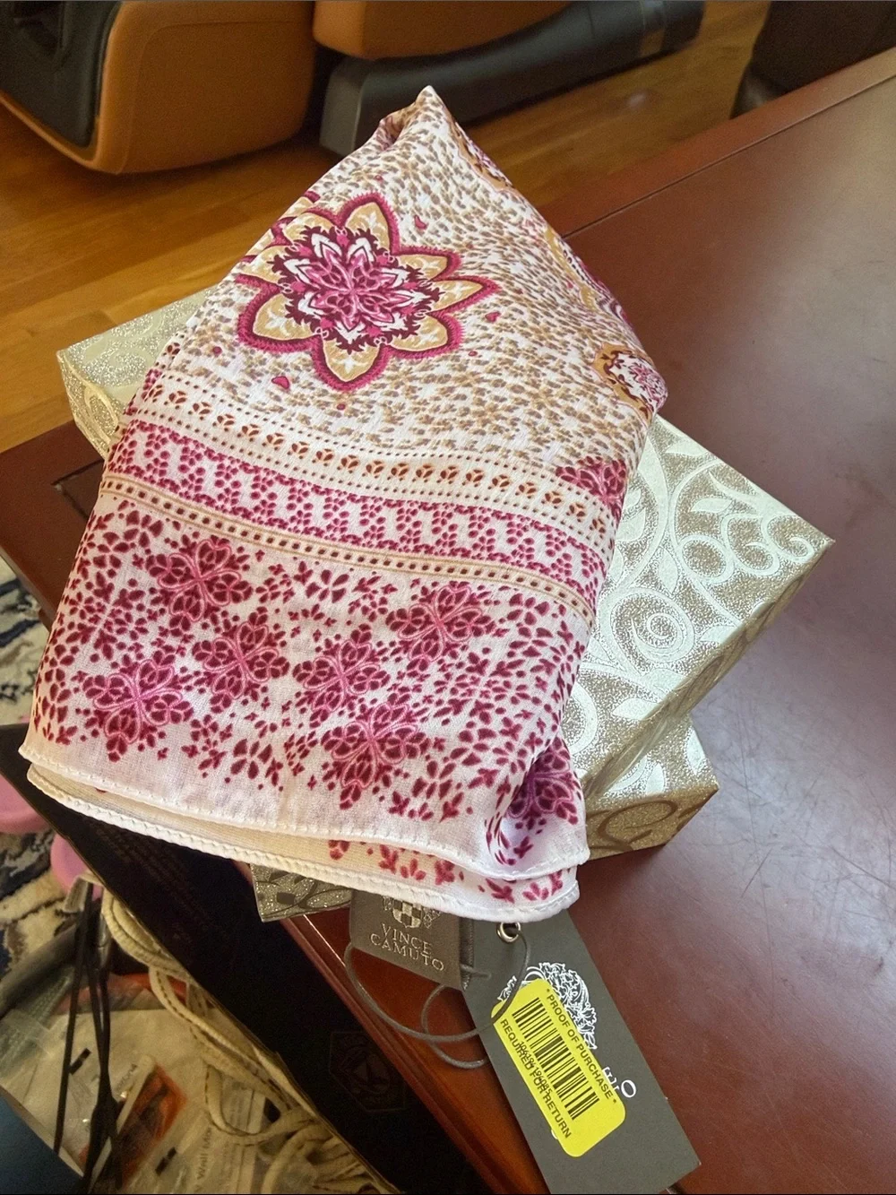 Vince Camuto scarves brand new come with gift box